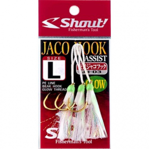 Крючки Assist Shout Jaco Hook JH-03 (LL)