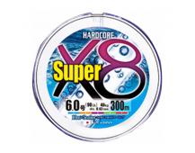 Шнур плетеный DUEL HARDCORE X8 SUPER 300m #6.0 0.42mm